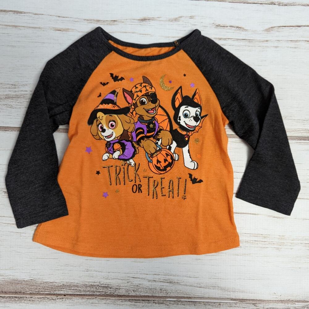 Jumping Beans Paw Partrol Halloween Teeshirt sz 12M
